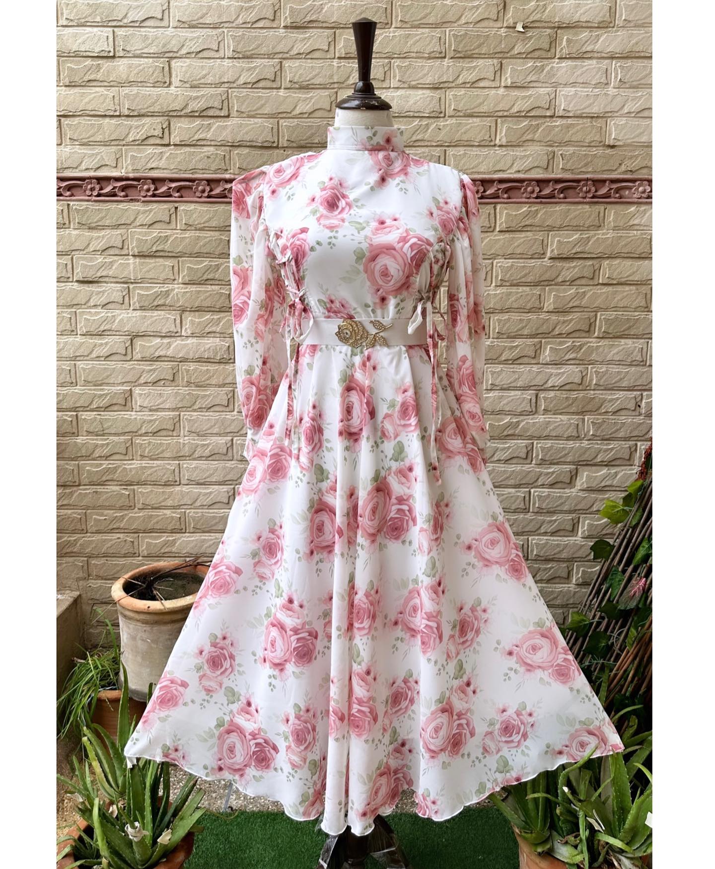 Chiffon Dori Style Frock